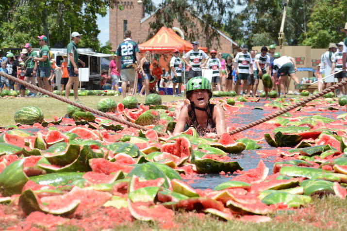 Грандиозный арбузный фестиваль, Чинчилла, Квинсленд