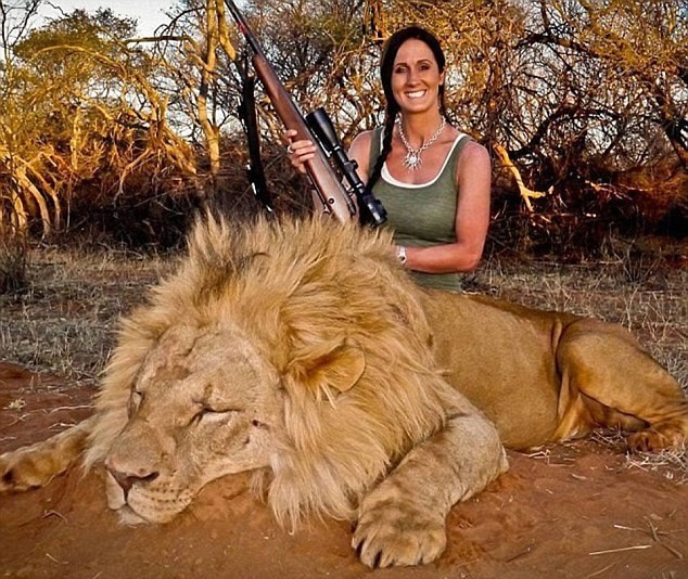 Охота на львов в Африке