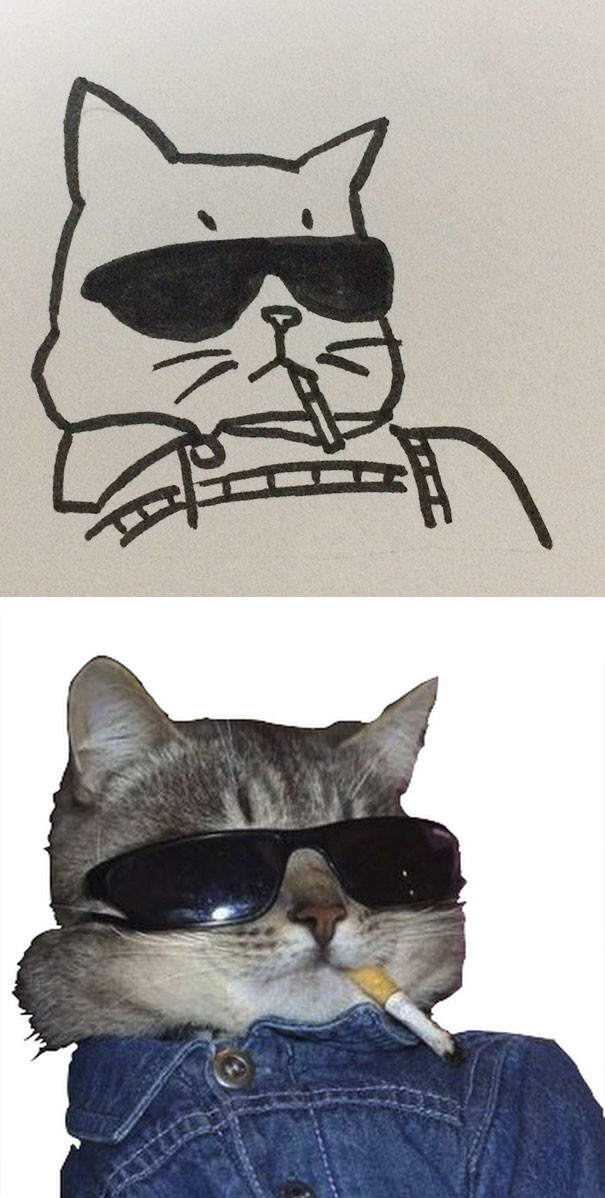Кто сказал, что вы не умеете рисовать котиков?