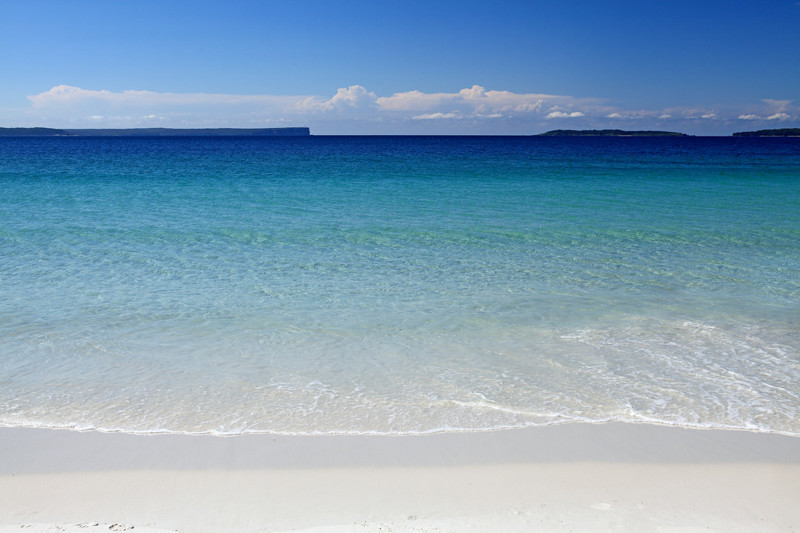 Пляж с самым белым песком (занесен в Книгу рекордов Гиннесса) - Хайямс, бухта Джарвис, Новый Южный Уэльс