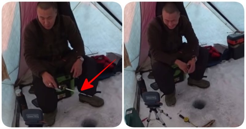В Якутии проворная щука украла у рыбака удочку